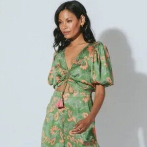 Cleobella Claire Satin Jumpsuit